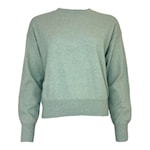 long-sleeved round-neck jumper without slits