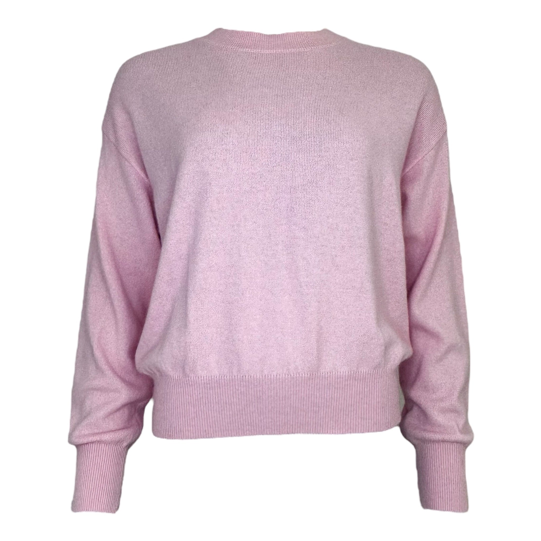 long-sleeved round-neck jumper without slits