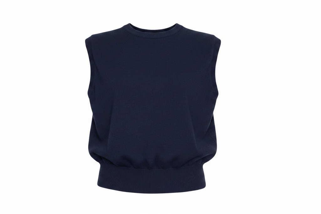 TWNS the label Durango knitted pullover sleeveless round-neck