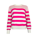 long sleeves round neck jumper with stripes