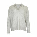 long sleeved polo neck sweater