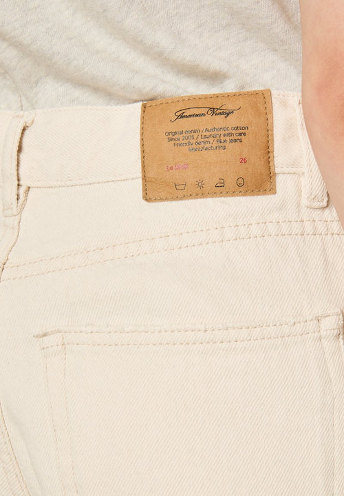 American vintage Pantalon Ecru