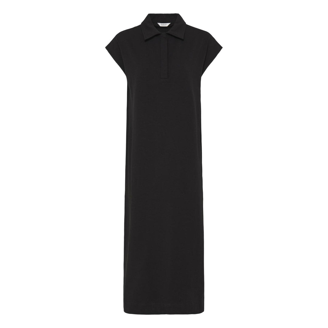 BYPANDINNA Polo Dress - Meteorite / Black