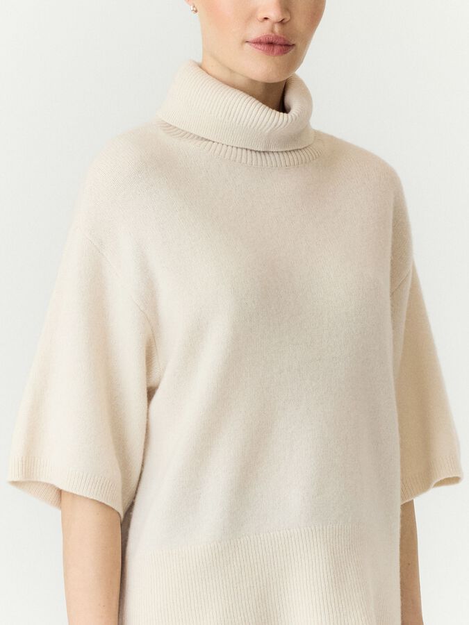YAS Yasemila Knitted pullover short sleeves
