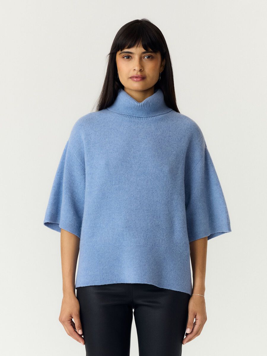 YAS Yasemila Knitted pullover short sleeves