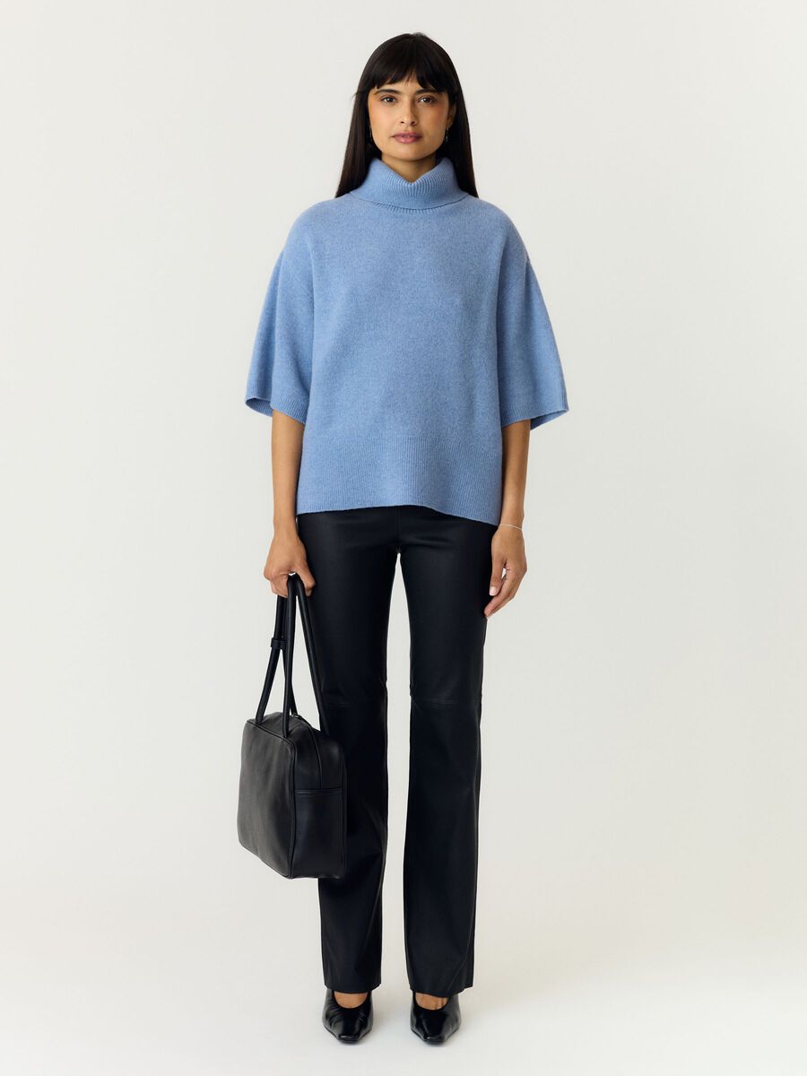 YAS Yasemila Knitted pullover short sleeves