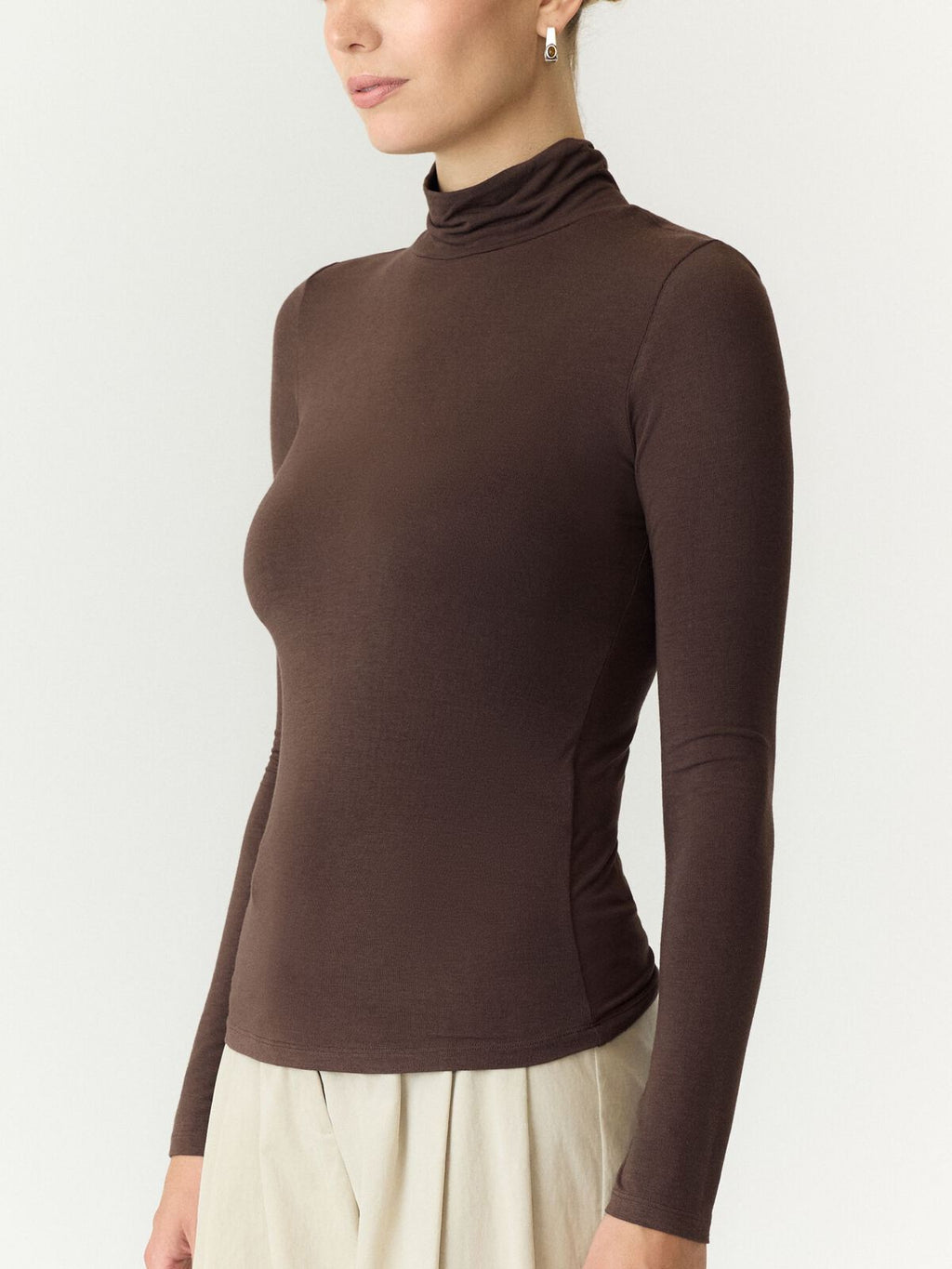 YASwoolan high neck t-shirt