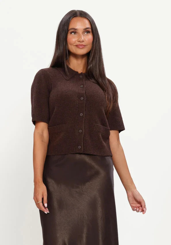 YASfrilo Cardigan short sleeves