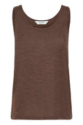 BYSIMOA TOP - French Roast Melange / Brown