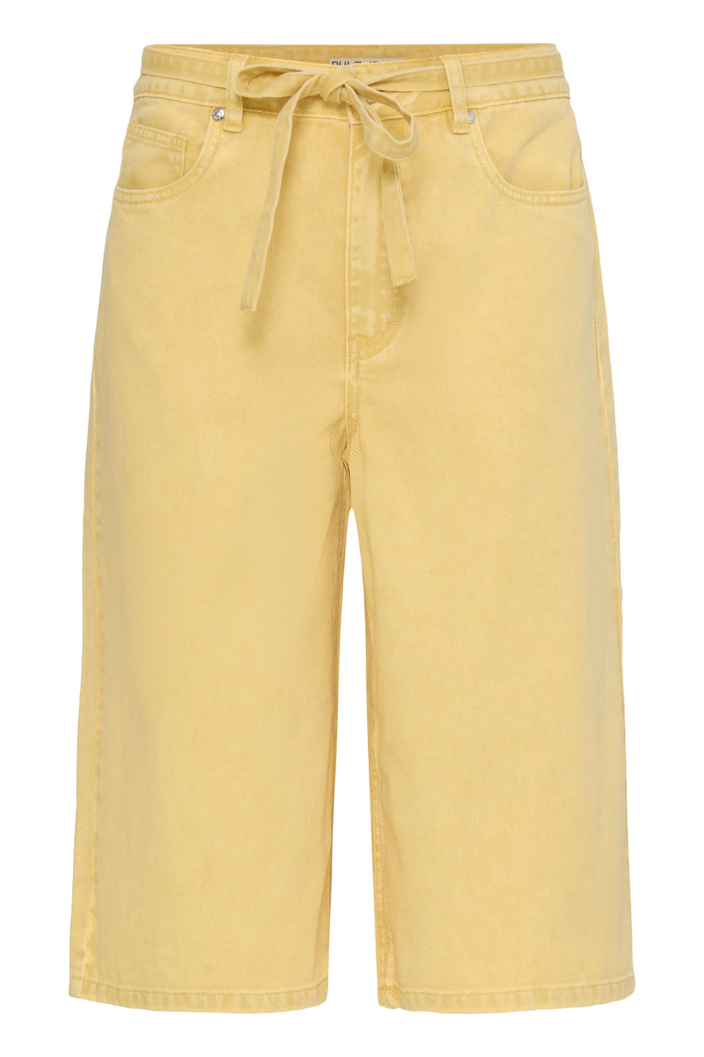 Cindy UHW Shorts - Sunlight / Yellow - Pulz Jeans