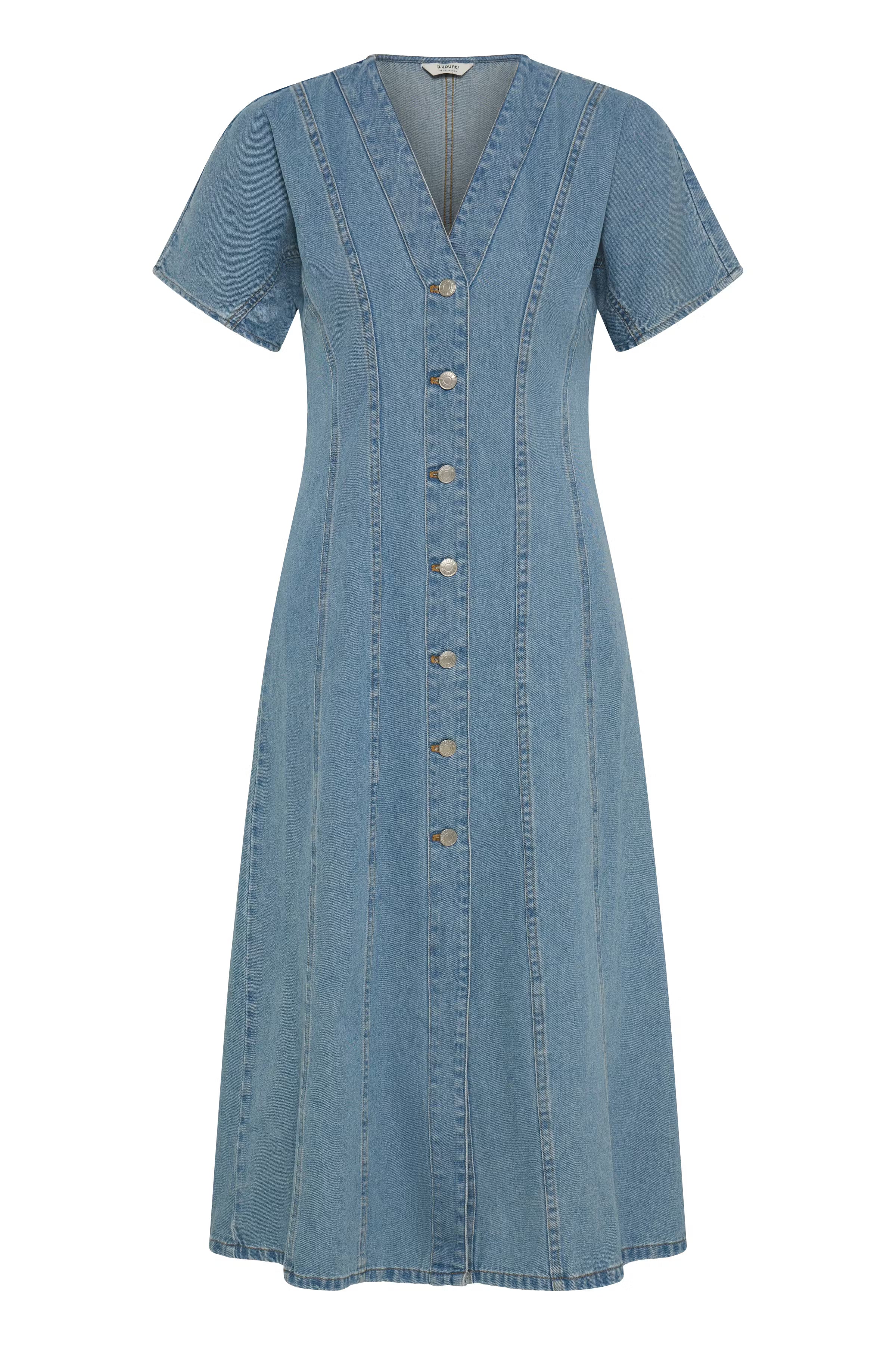 BYKAPUCA SS DRESS - Light Blue Denim