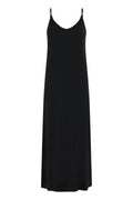 BYPAOLINE SLIP DRESS - Meteorite / Black