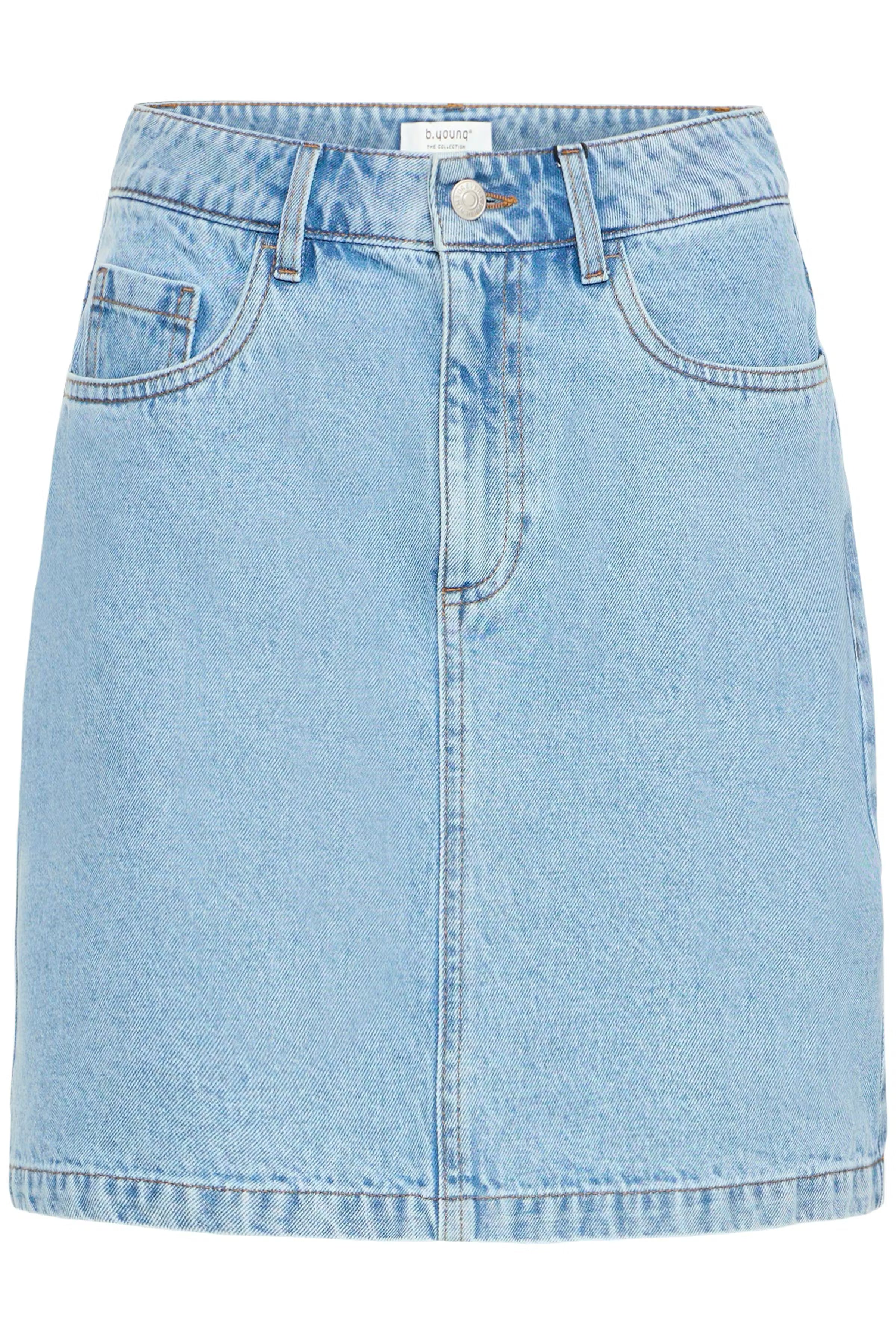 BYKANNIA SKIRT - Light Blue Denim