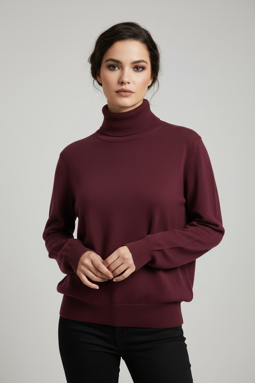 Orfeo Knitted pull aliz rolkraag