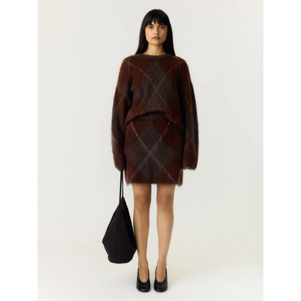 YAS yasargy mohair Knitted pullover