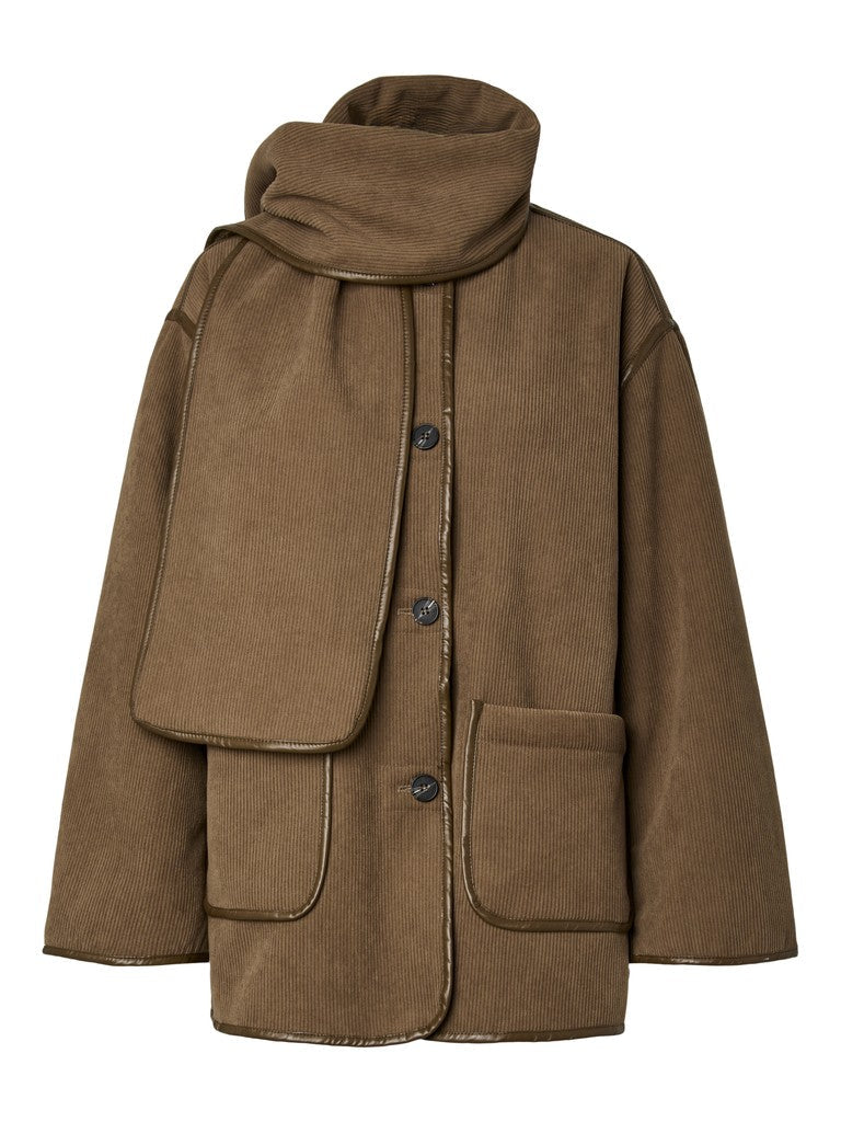 YAS yasosana  reversible scarf jacket outerwear