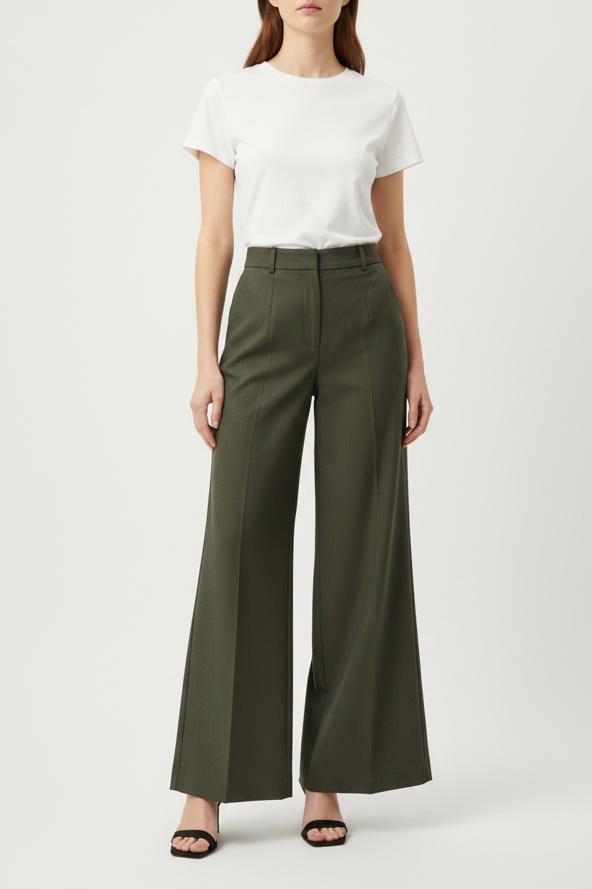 B.young bydanta wilde leg  pants crop