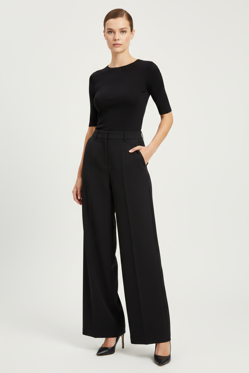 B.young bydanta wilde leg  pants crop