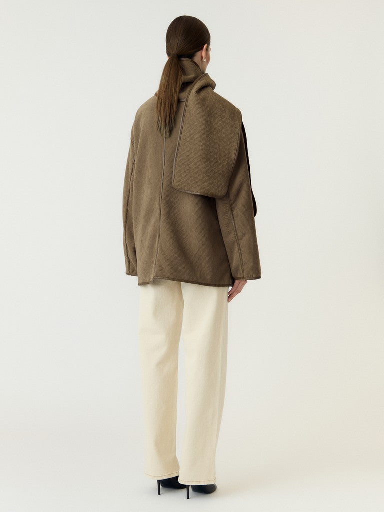 YAS yasosana  reversible scarf jacket outerwear