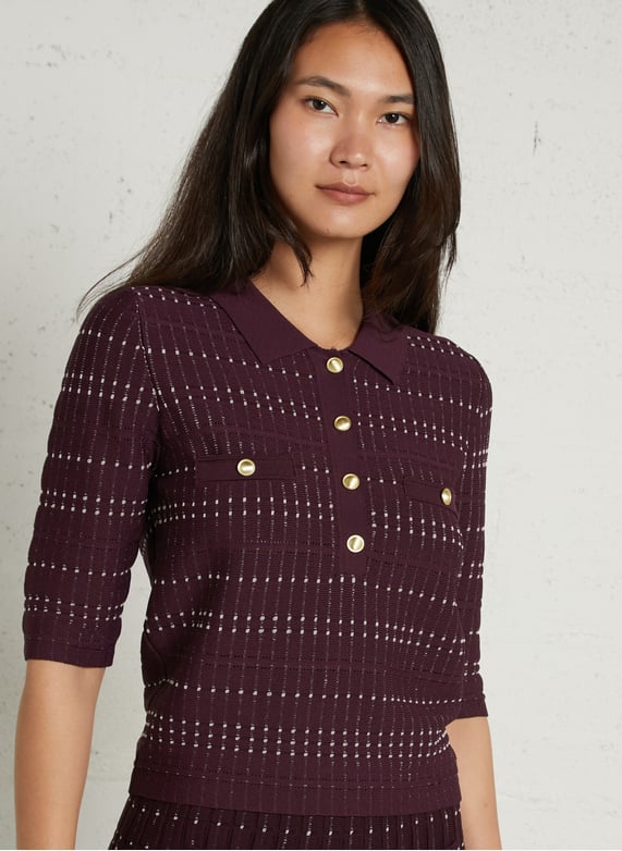 SUNCOO Pull Pixi knitwear short sleeves