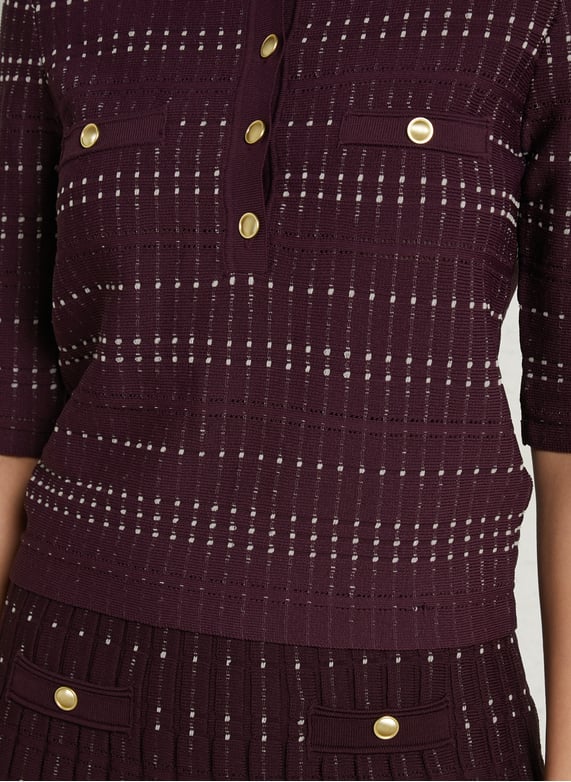 SUNCOO Pull Pixi knitwear short sleeves