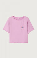 T-Shirt Logo Oversize Orchidee