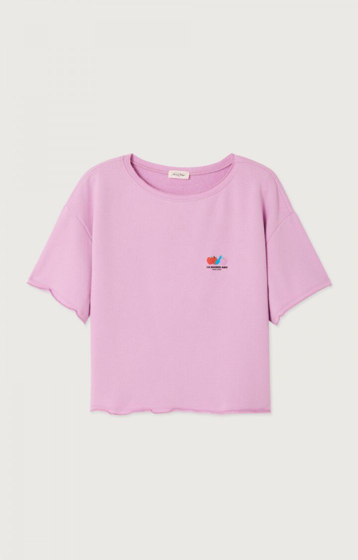 T-Shirt Logo Oversize Orchidee
