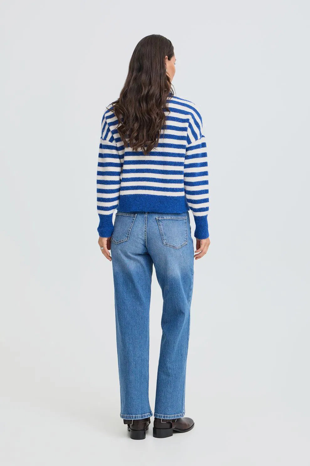 B.young Byomea crew knitted pull