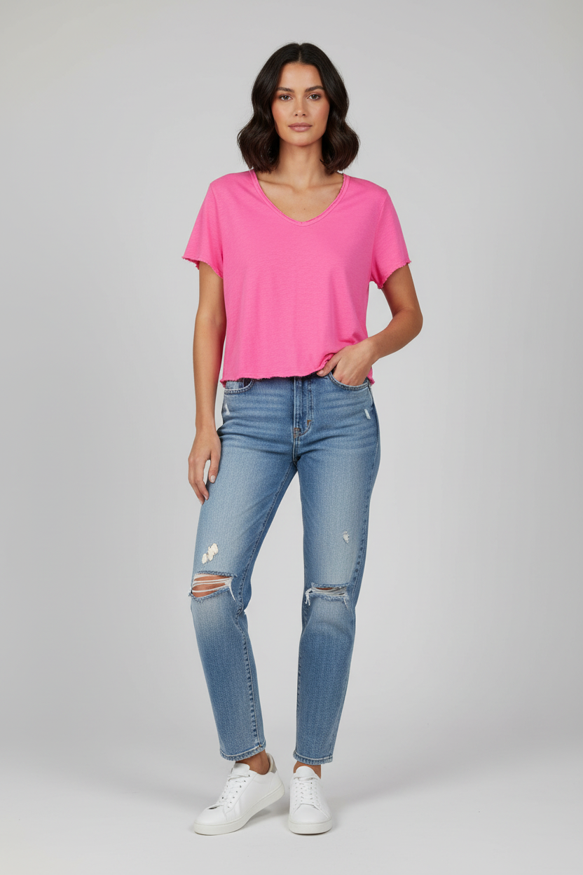 American vintage Sonoma V-Neck T-Shirt