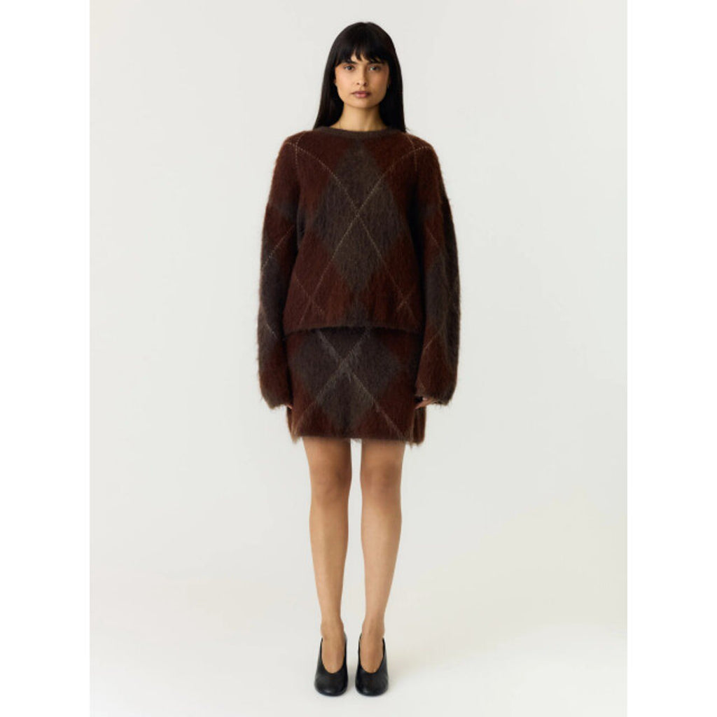 YAS yasargy mohair Knitted pullover