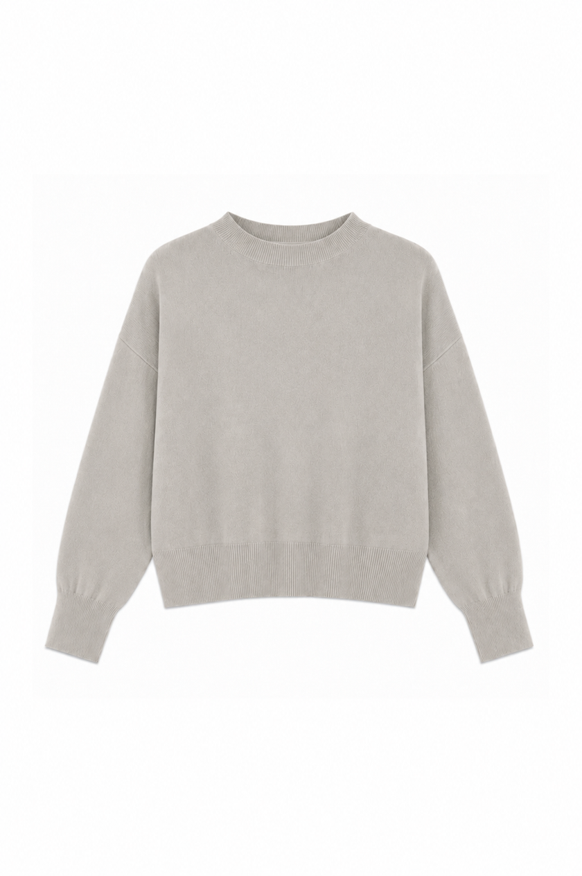 TWNS the label Denver knitted pullover long-sleeved round-neck without slits