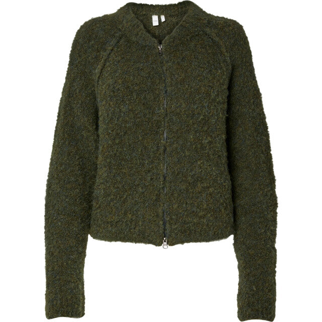 YAS Yasplyra cardigan with zip