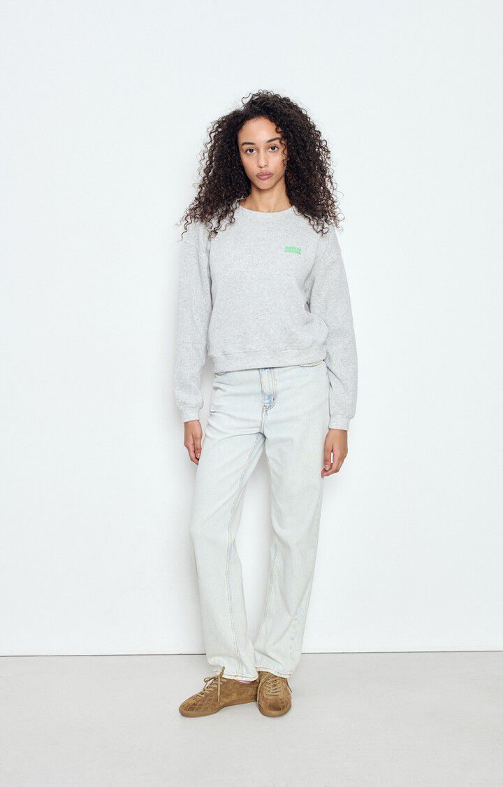 American vintage sweatshirt col rond Evona EVO03AH26