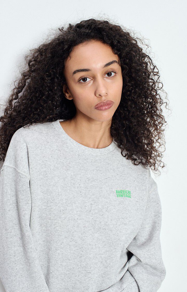American vintage sweatshirt col rond Evona EVO03AH26