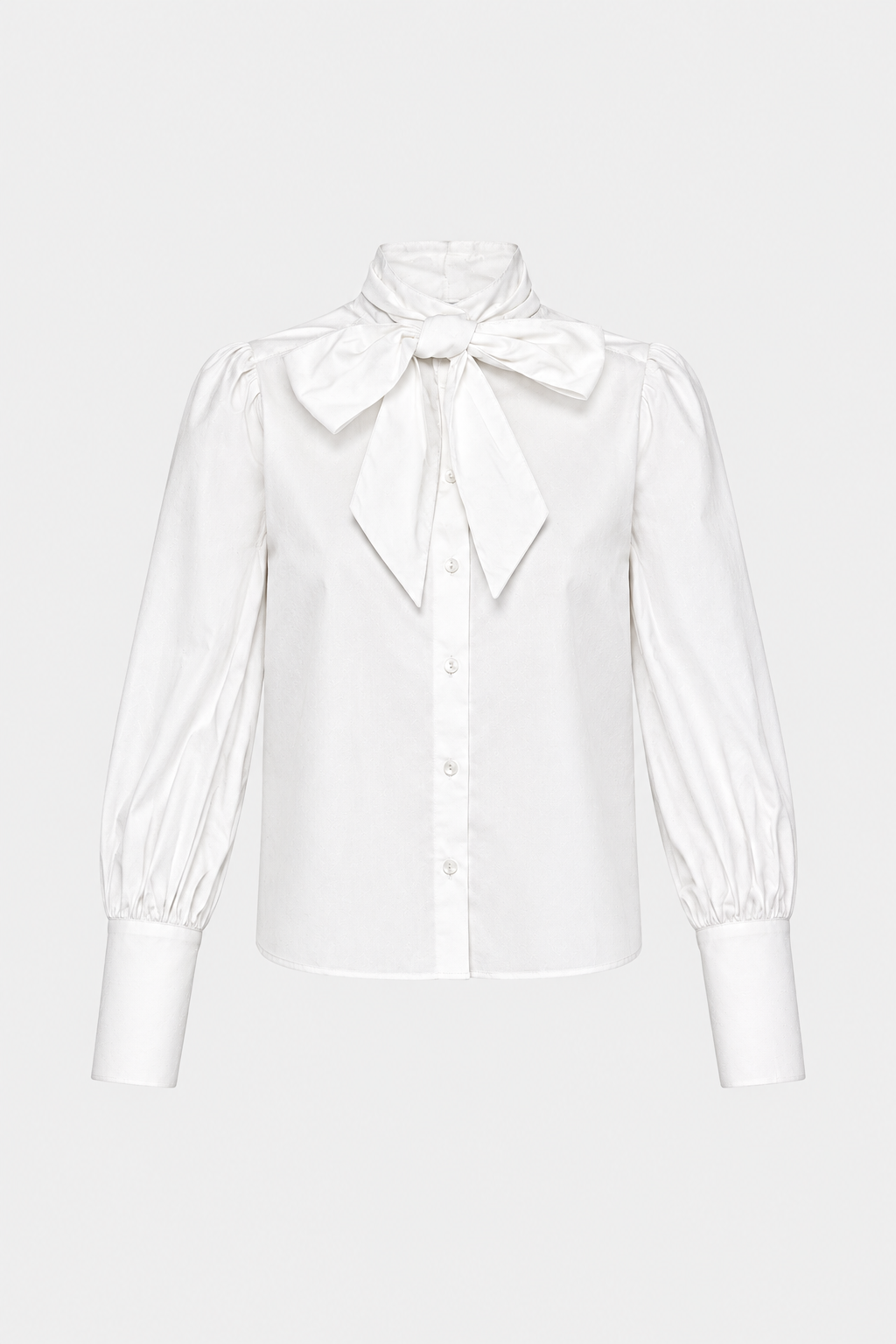 B.young byidol bow shirt