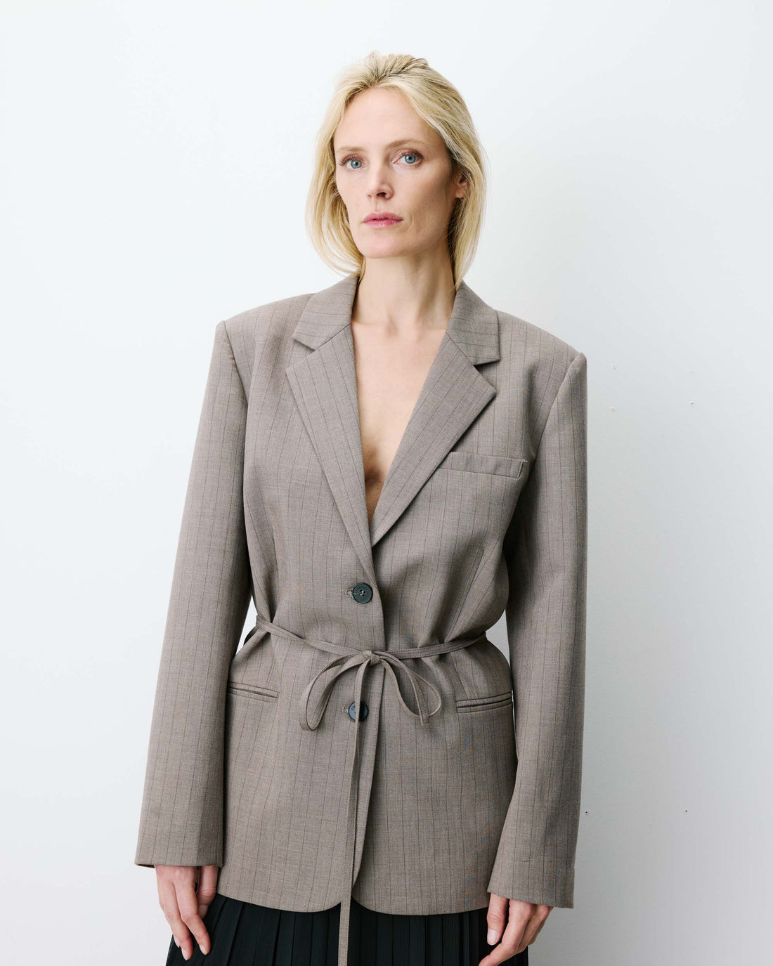 Grace & Mila blazer  Acario met ceintuur