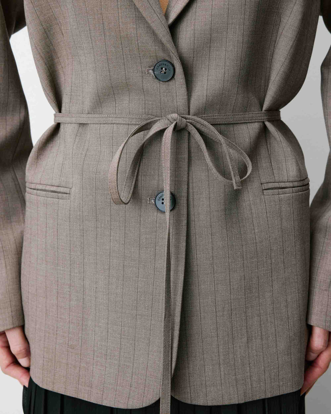 Grace & Mila blazer  Acario met ceintuur