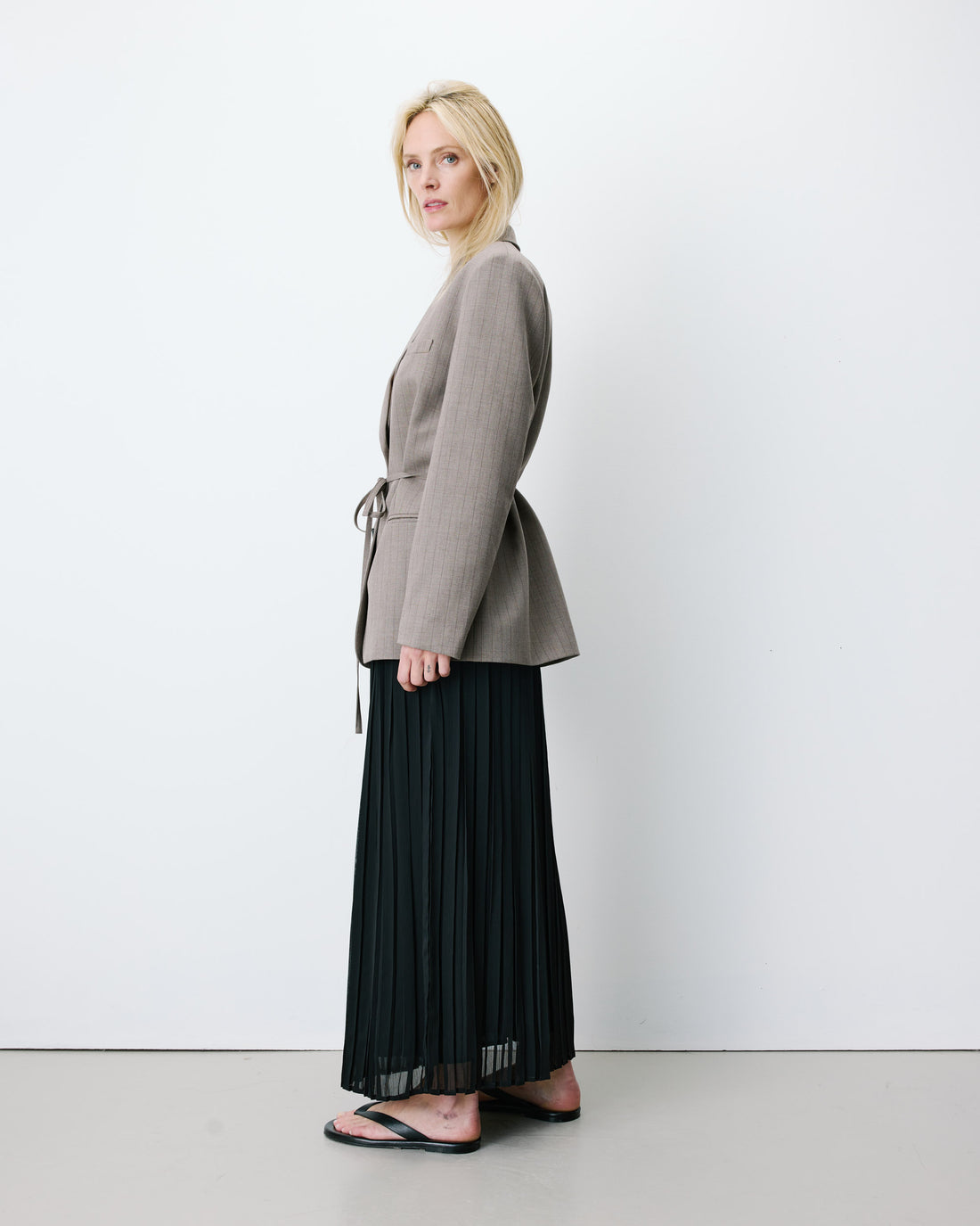 Grace & Mila blazer  Acario met ceintuur