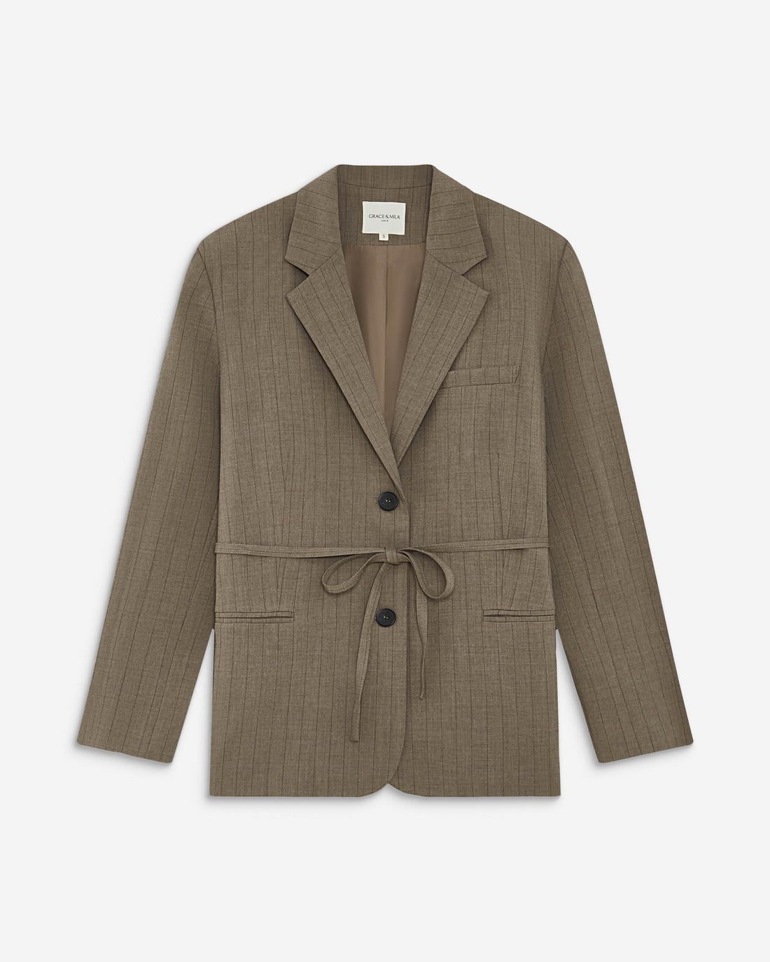 Grace & Mila blazer  Acario met ceintuur