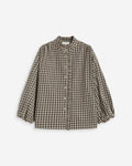 Grace & Mila blouse Adelie opstaande kraag met ruches