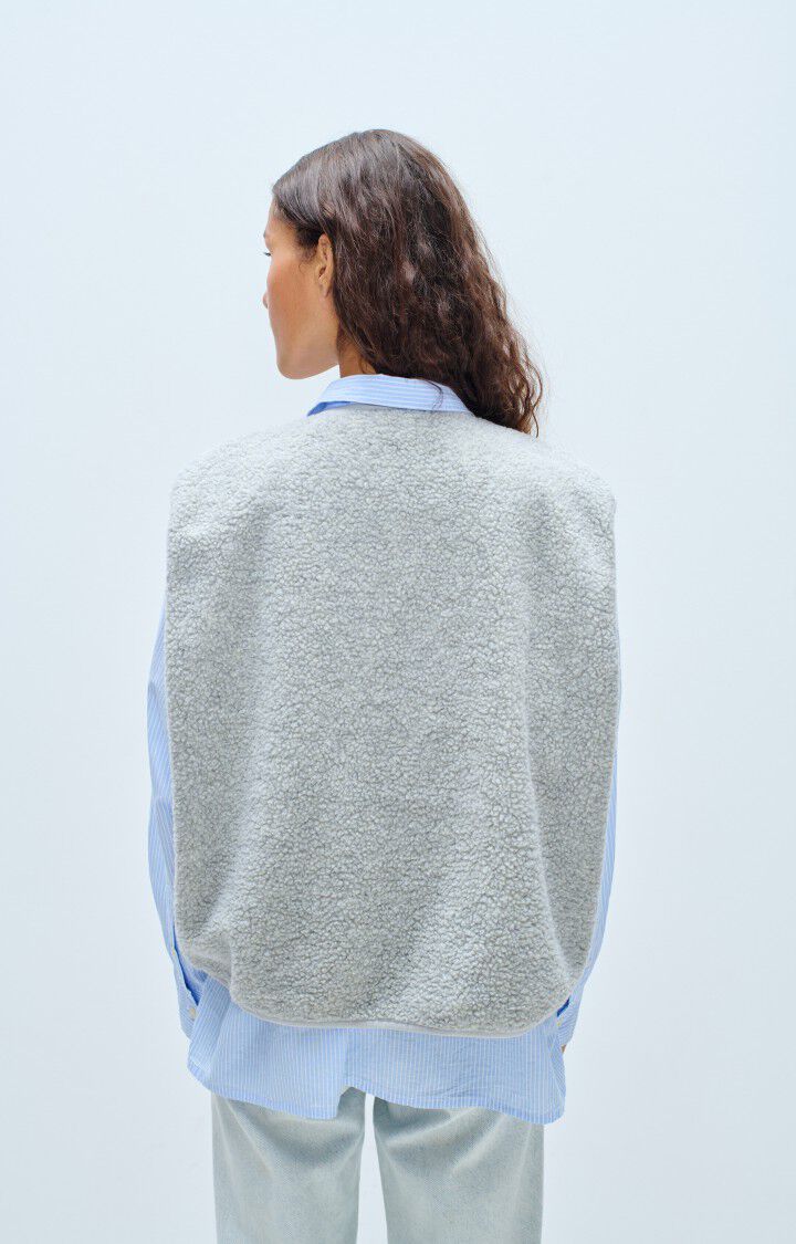 Veste Ample Sans Manche Polaire/Ch