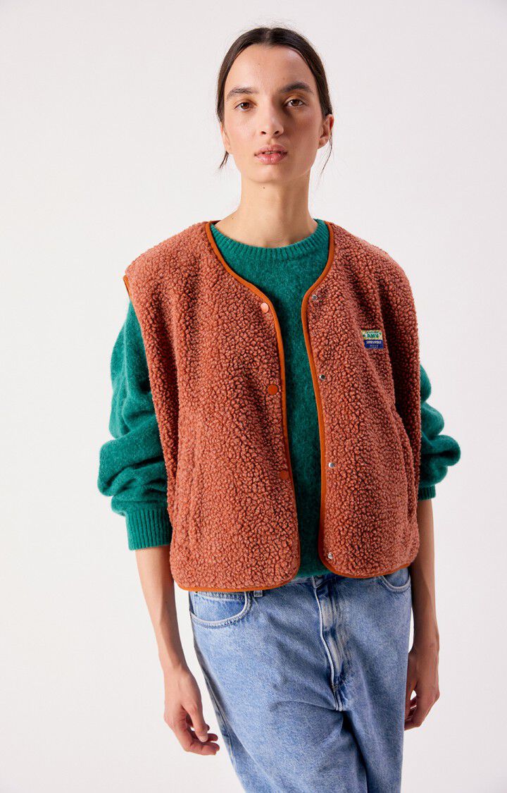 American vintage veste Ample Sans Manche Polaire/Ch