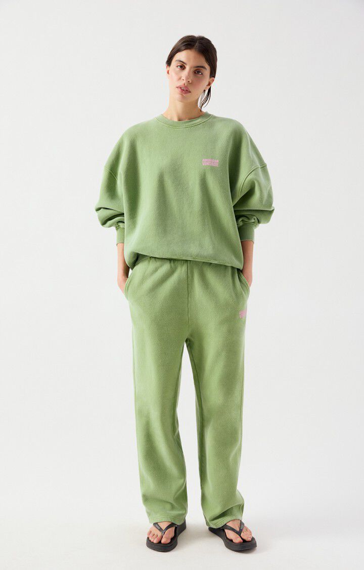 Pull Ample Loose Col Rond Coicit/Vintag lemongrass