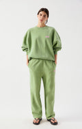 Pull Ample Loose Col Rond Coicit/Vintag lemongrass