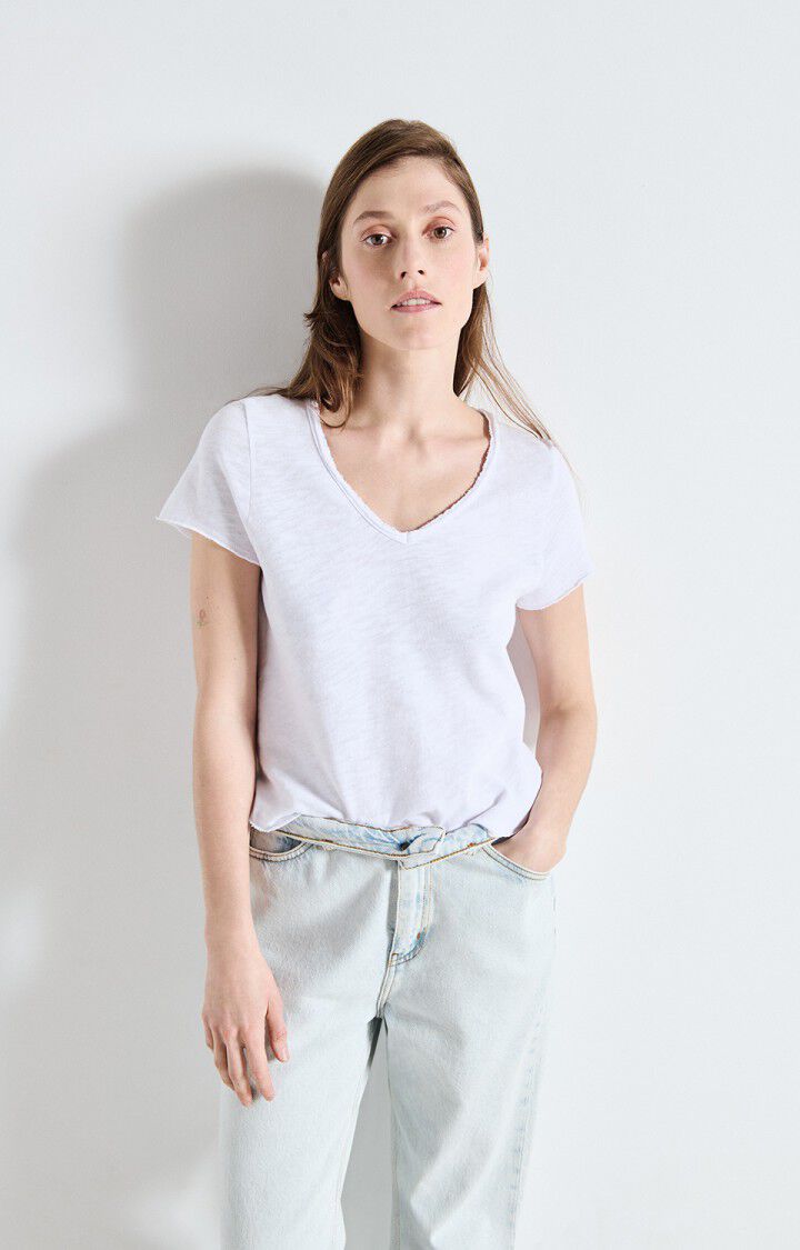 Sonoma V-Neck T-Shirt - Blanc