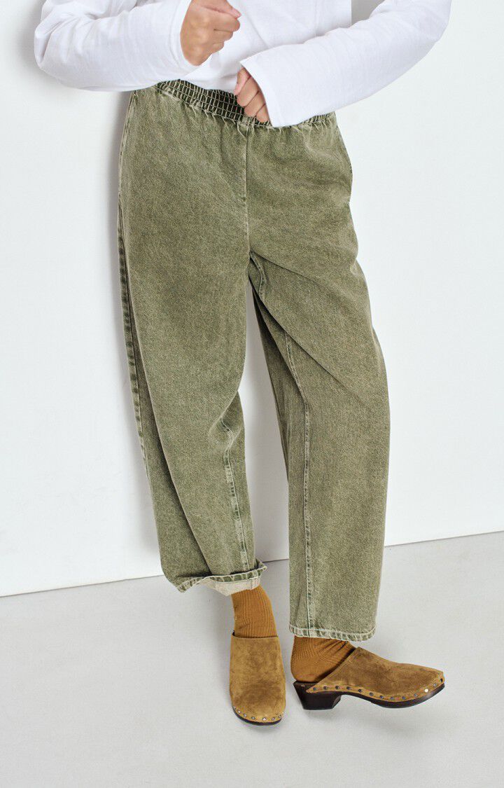 American vintage Jeans denim UZA10AH26 elastique logo