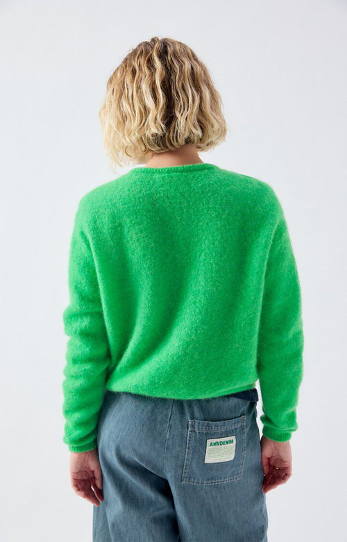 American vintage Cardigans ML Col Rond Jardin/Chi