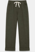 LAURE+MAX Pants Primo met elastische tailleband en strop