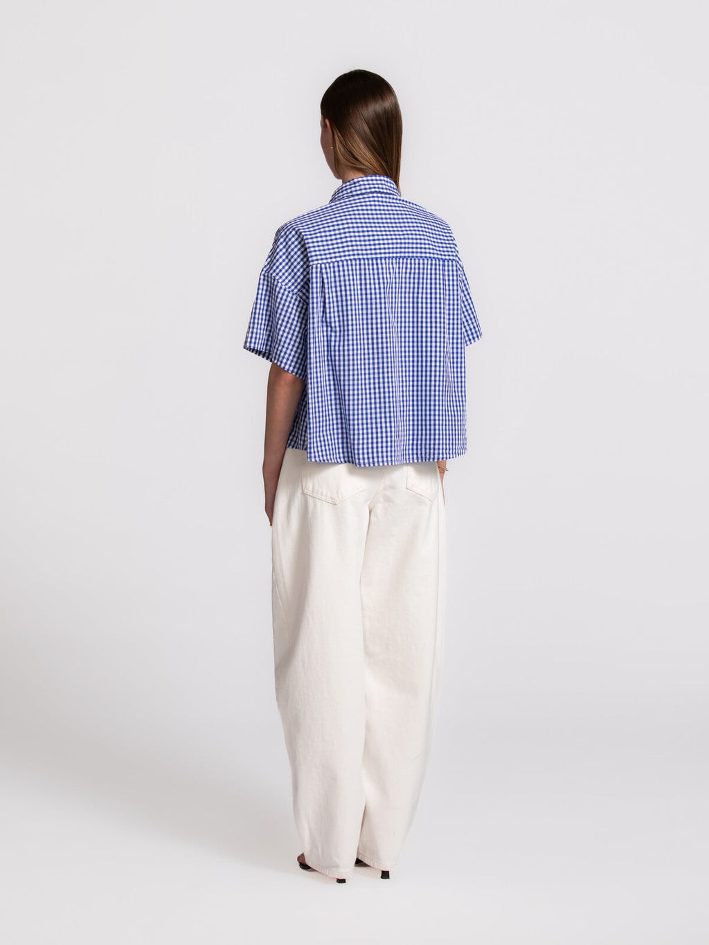 Shirts Vichy bleu EKI06BE26