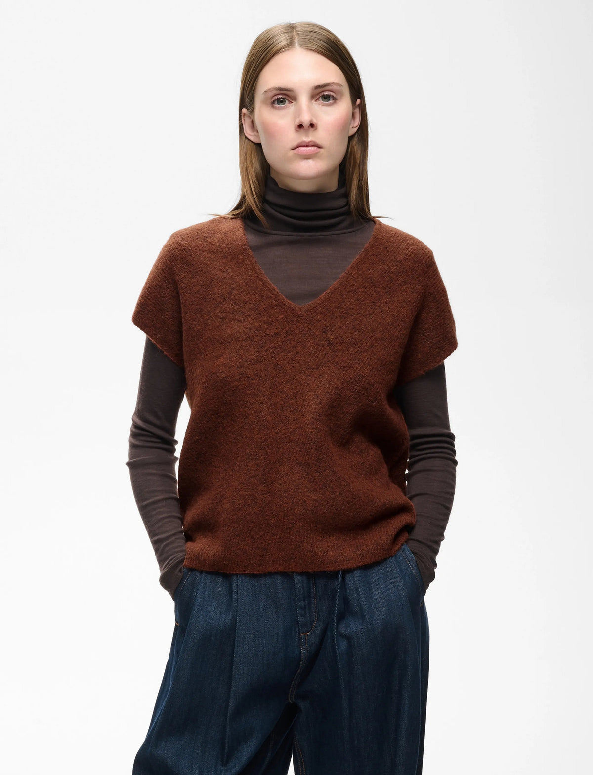 InWear pull Gunaiw knitted without sleeves
